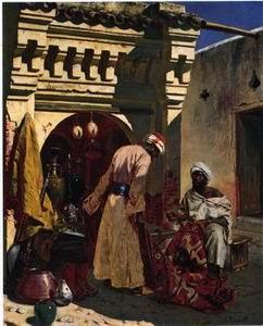 unknow artist Arab or Arabic people and life. Orientalism oil paintings 150 Sweden oil painting art